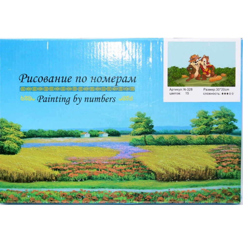 Նկարչություն ըստ համարների 30x20սմ