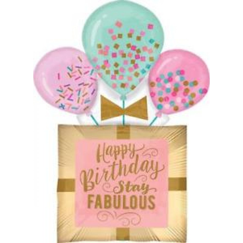 Փուչիկ մեծ Happy Birthday 10հ-ոց