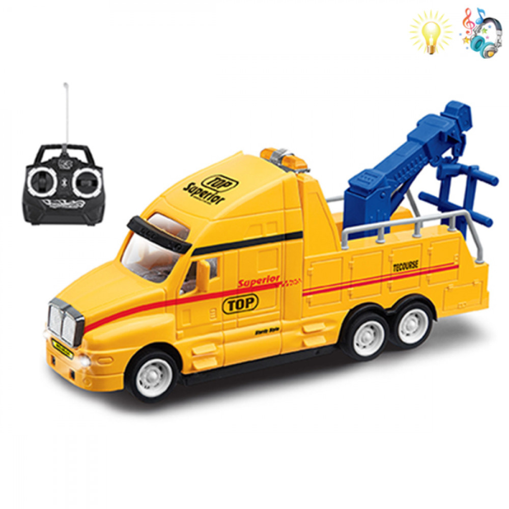 Մեքենա բեռնատար փոքր կռանով հեռակառավարմամբ, մարտկոցով