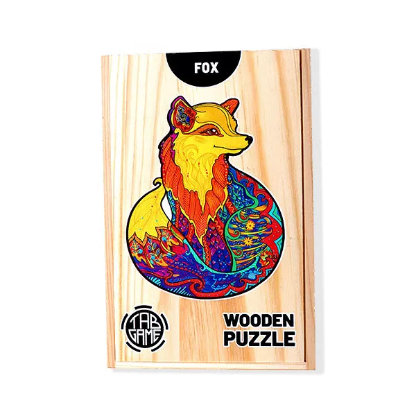 Փայտե փազլ «Աղվես»