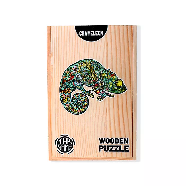 Փայտե փազլ «Քամելեոն»
