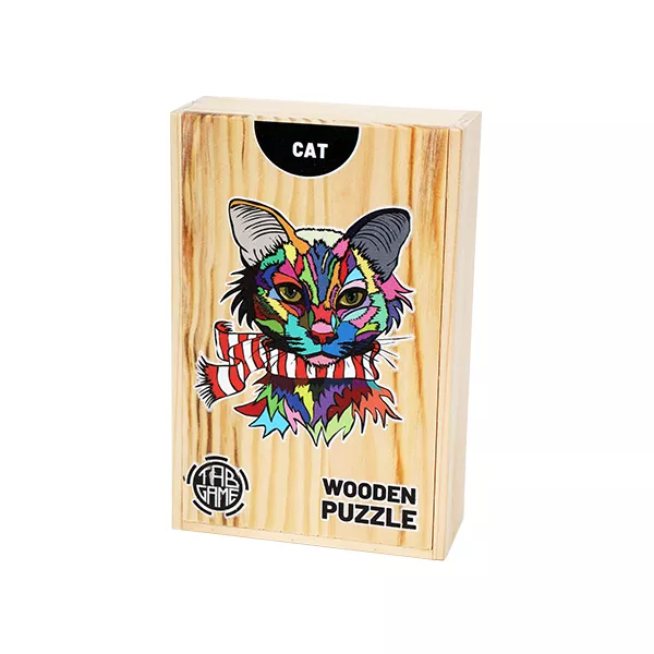 Փայտե փազլ «Կատու»