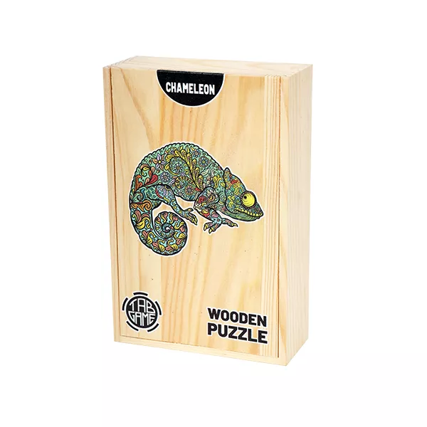 Փայտե փազլ «Քամելեոն»