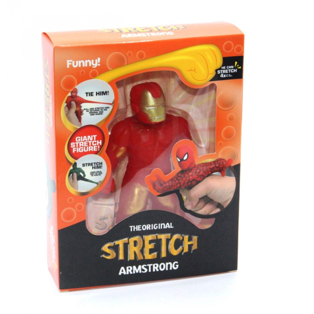 Խաղալիք ռետինե Stretch Armstrong մարդուկներ, մուլտ հերոսներ
