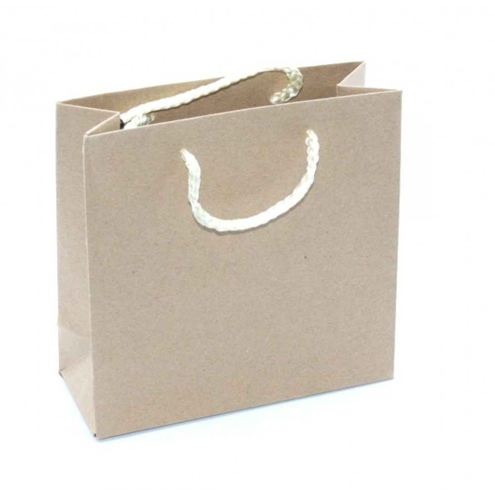 Թղթե տոպրակ 12հ-ոց մեկ երանգով /15*14*6սմ