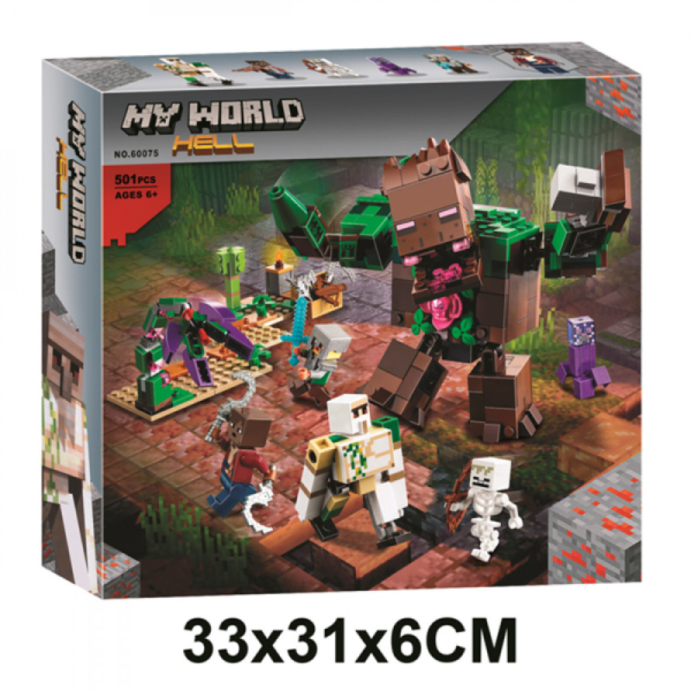Խաղ լեգո 501-կտոր Minecraft