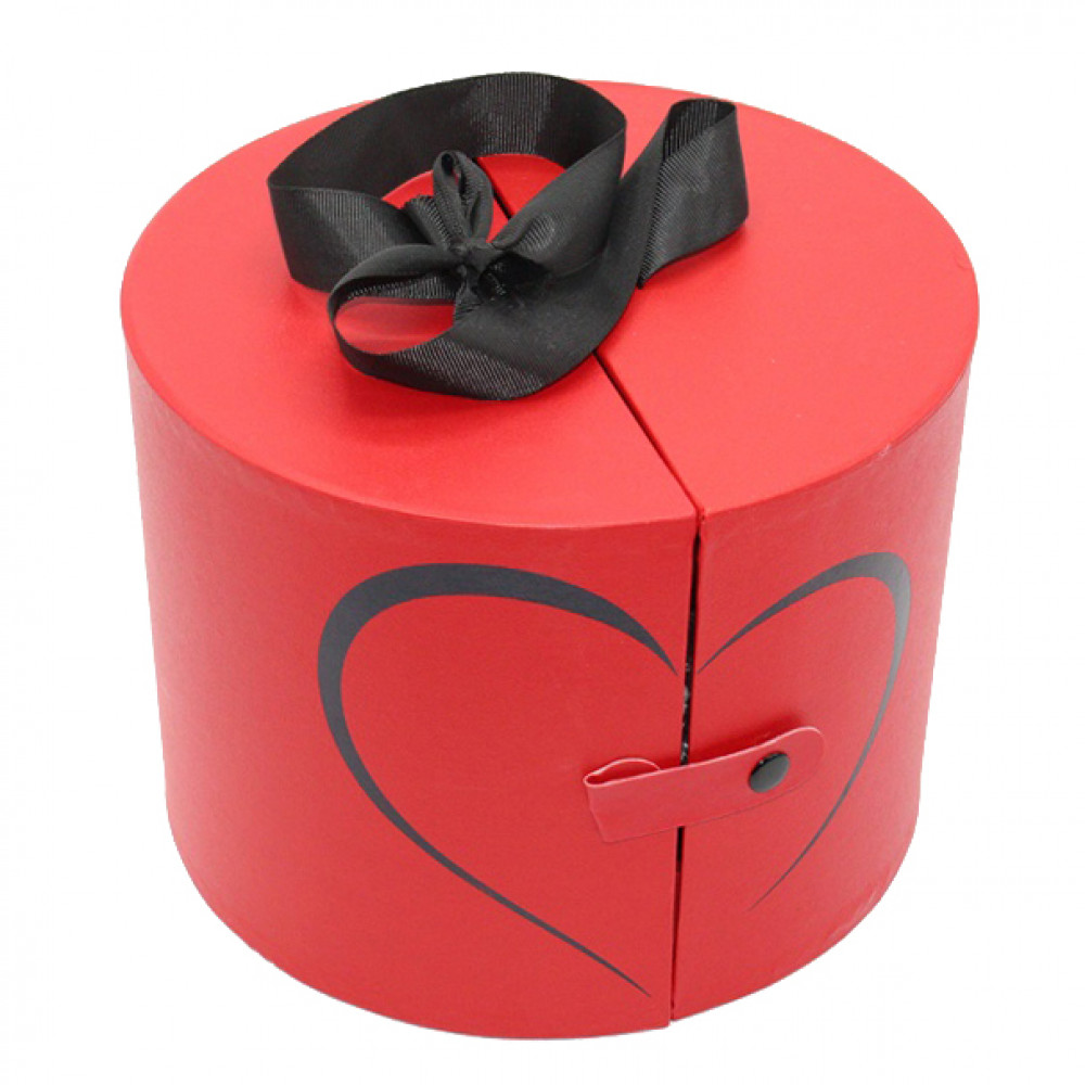 Նվերի տուփ 1հ-ոց, կլոր բացվող 2ը-1ում