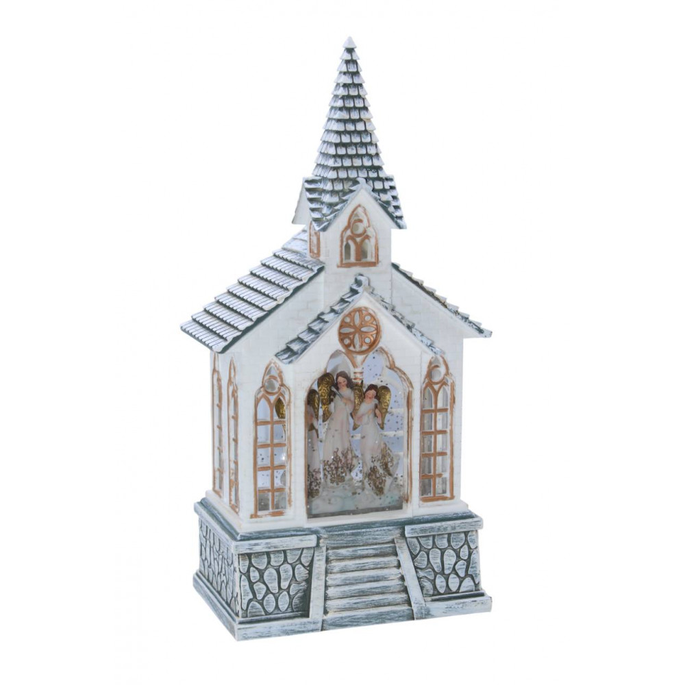 Սուրբ Ծննդյան հուշանվեր լապտեր էլ-սնուցմամբ USB + երաժշտությոն, ամանորյա զարդ