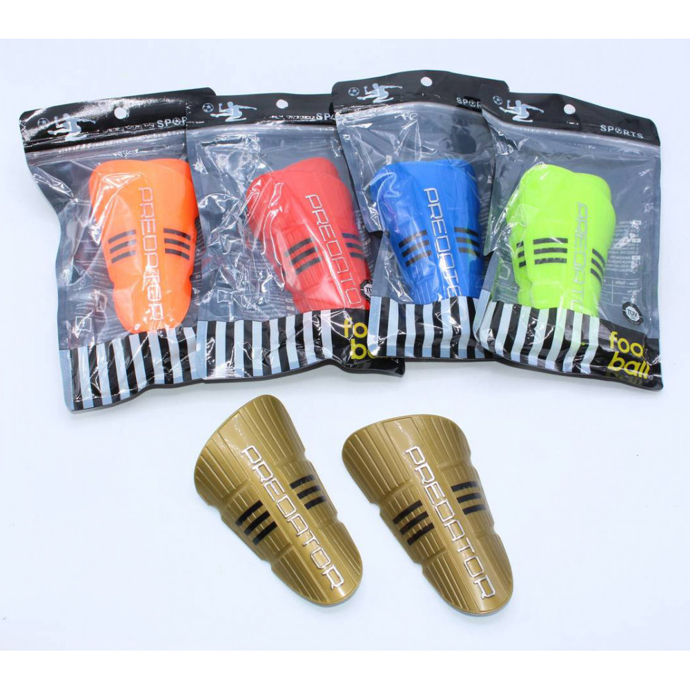 Ֆուտբոլիստների ոտքի պաշտպանիչ, շիտկի 7 գույն, մեծ 18,5*8,5սմ