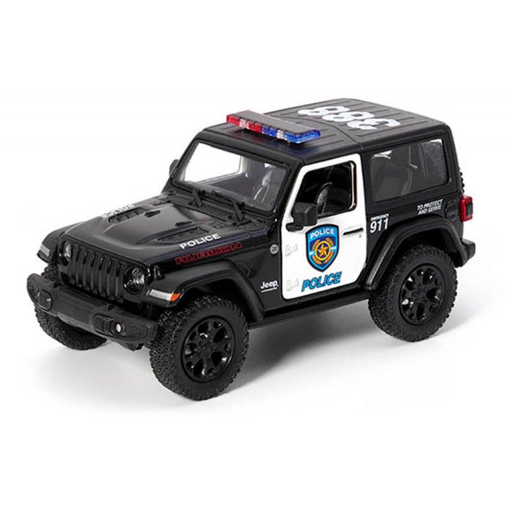 1:34 P/b 5'' 2018 Jeep Wrangler (police) 12 Pcs /display Box