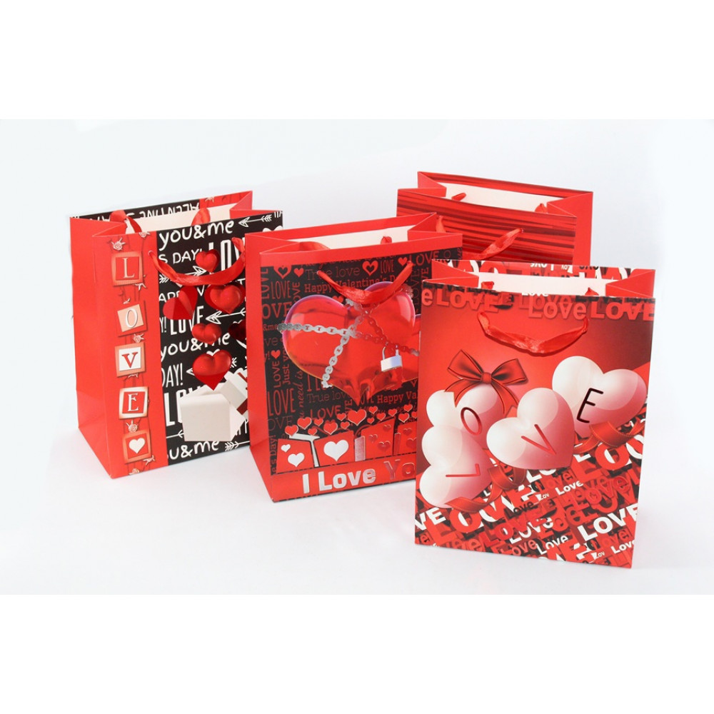 Թղթե նվերի տոպրակ 12հ-ոց /18*23*10սմ