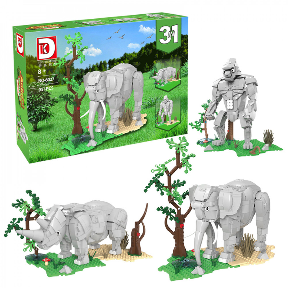 Խաղ լեգո 951-կտոր խորանարդիկներե, բազմաոճ կեոնդանական աշխարհ