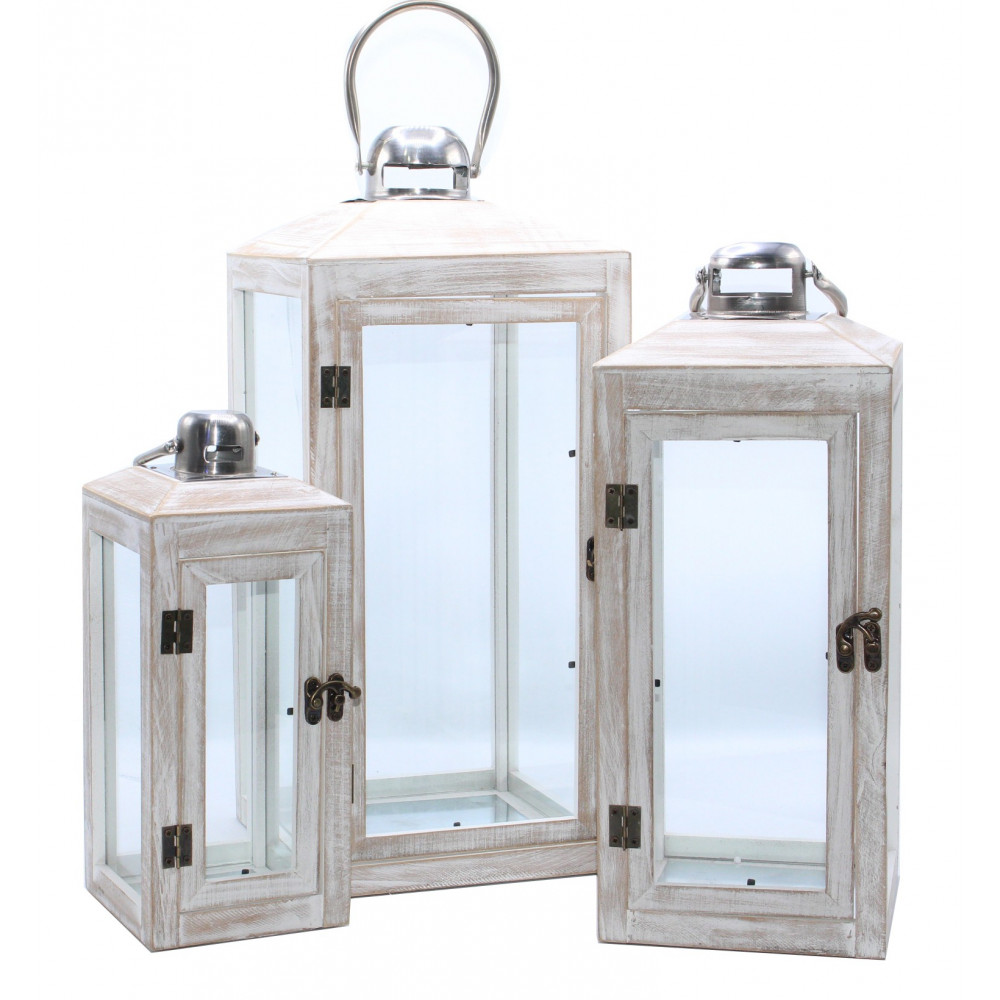 Ձևավորման դեկոր` փայտե 3հ-ոց մոմակալ