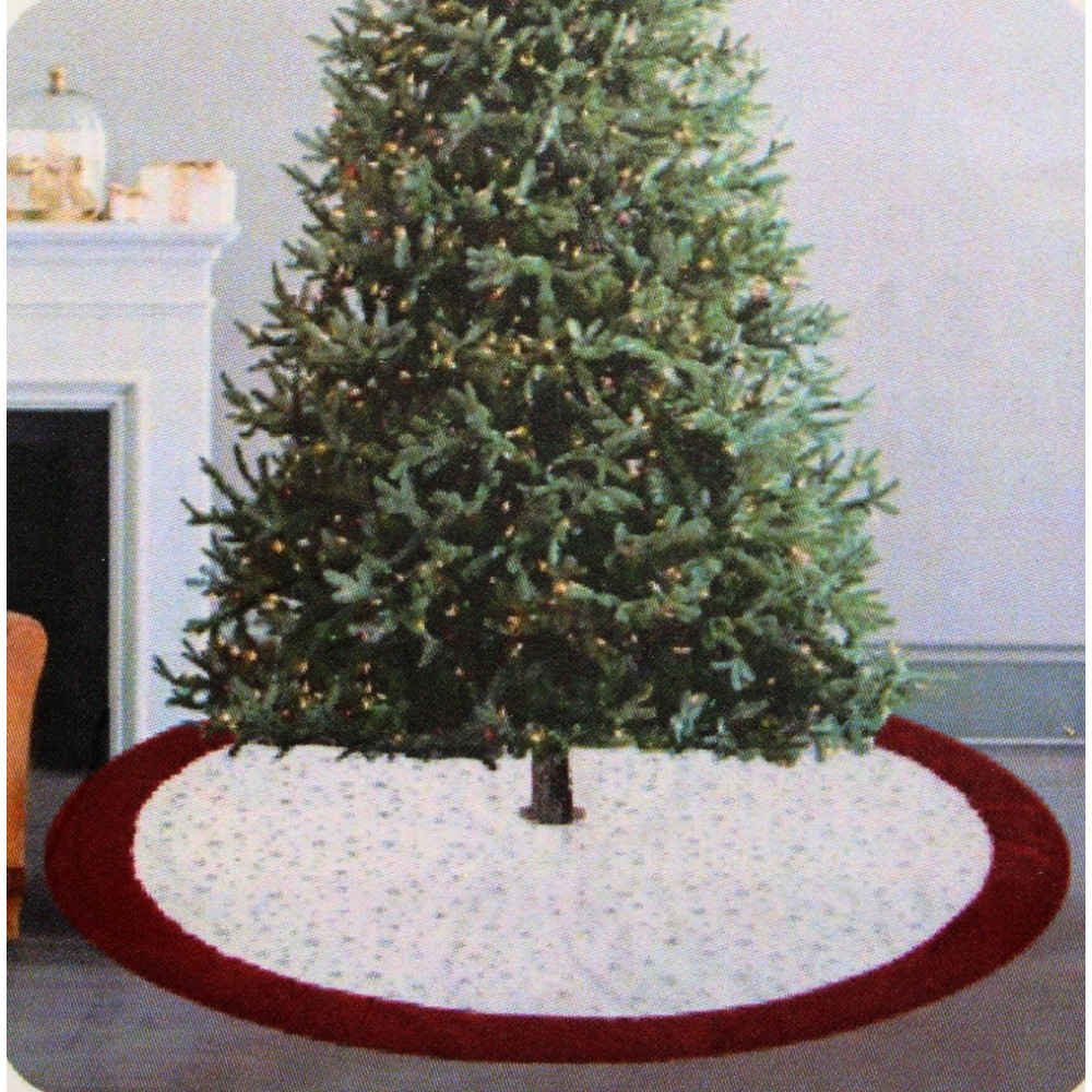 Տոնածառի տակի ձևավորման գորգ 140սմ-ոց տրամագծով