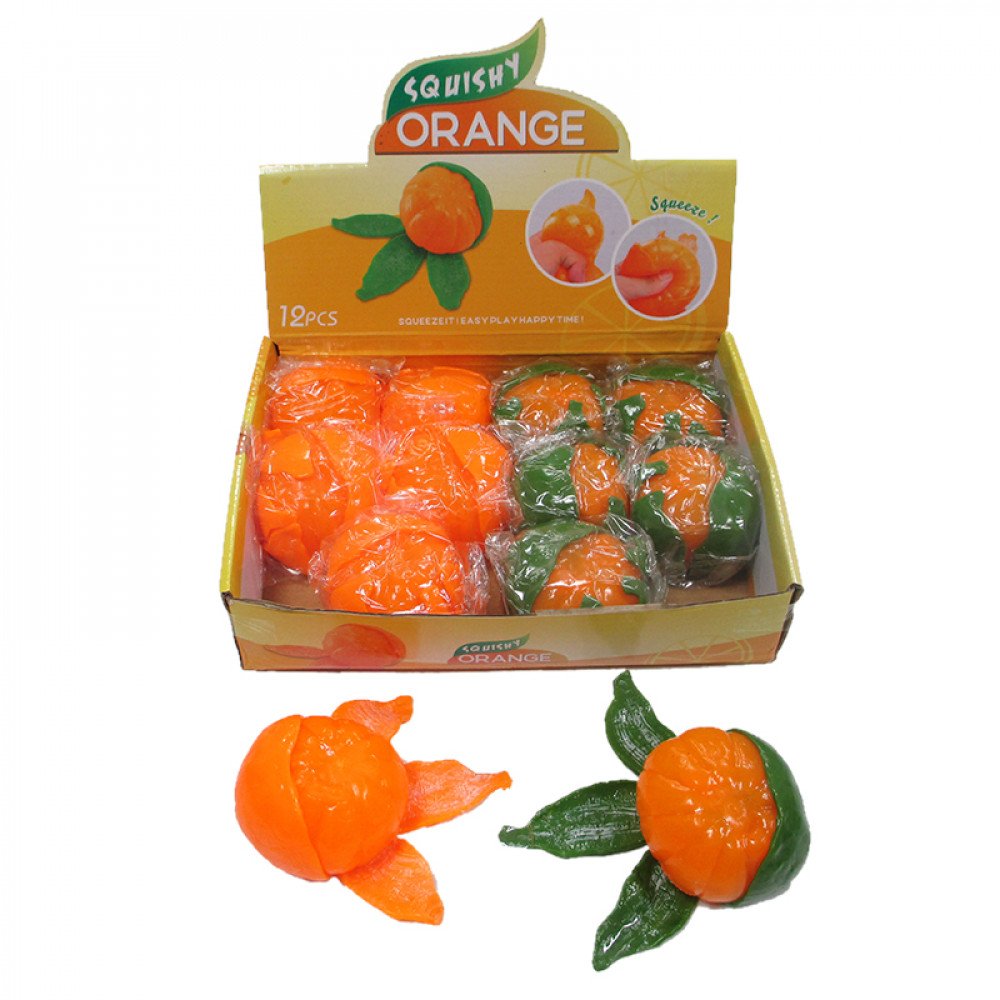 Խաղ ռետինե նարինջ (յո-յո) 12հ-ոց տուփով