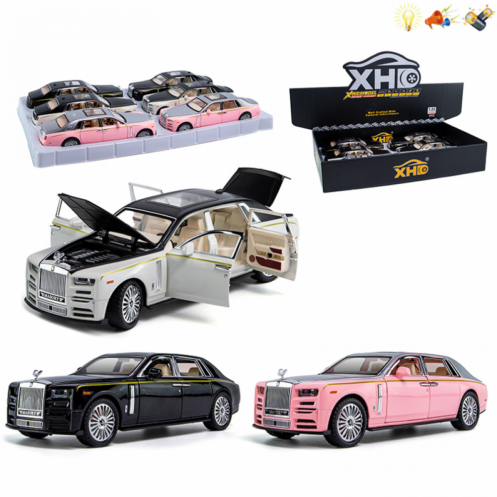 Մեքենա մետաղյա մոդել 1:24 Rolls Royce Phantom կոլեկցիոն