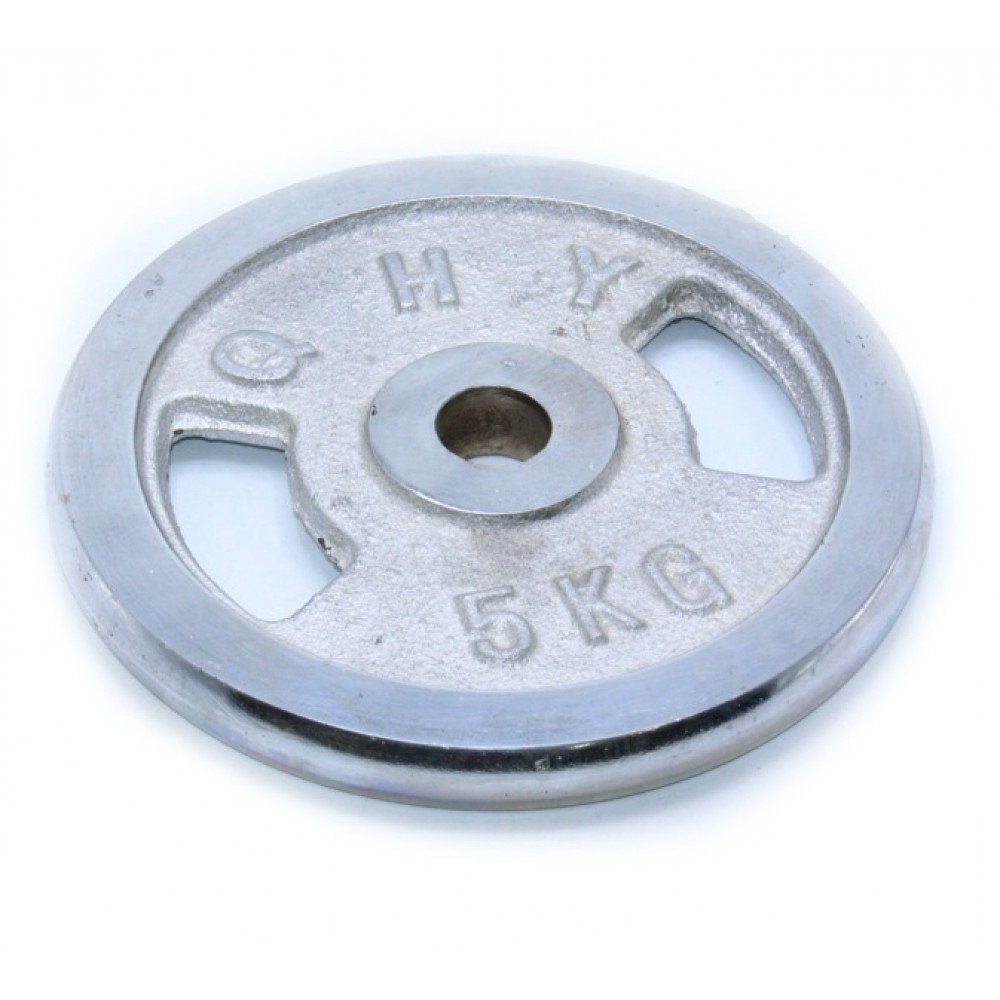 Ծանրաքար մետաղե 5կգ-ոց, նիկելապատ