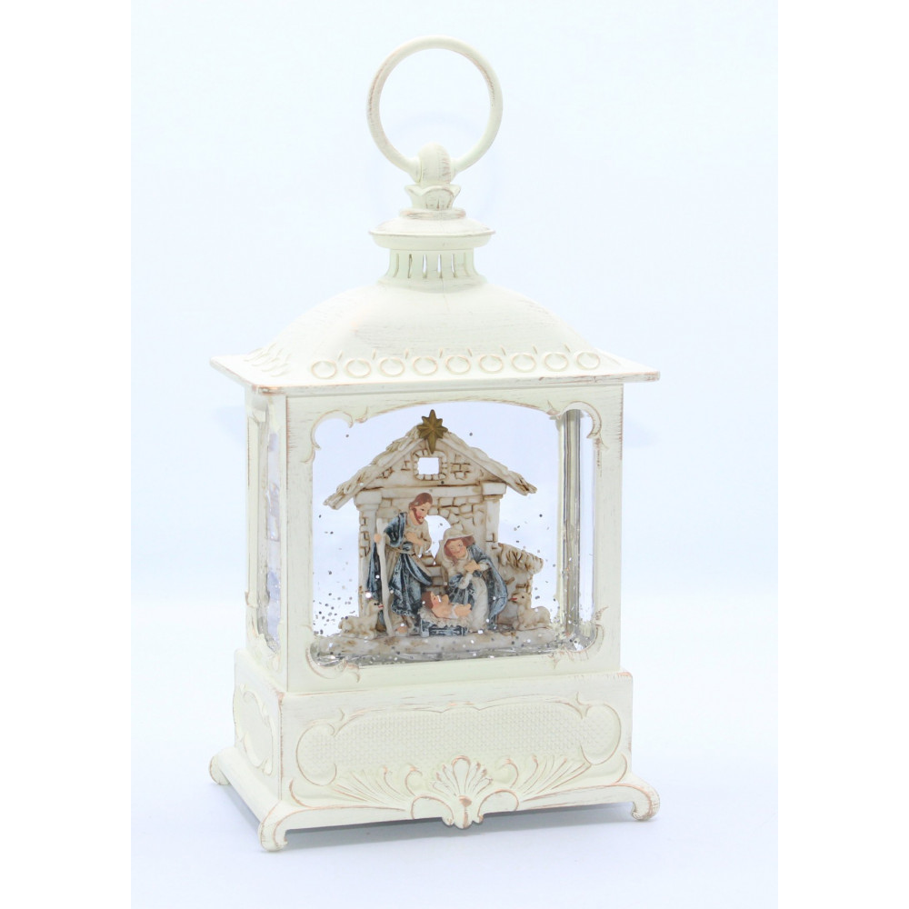 Ամանորյա հուշանվեր Սուրբ ծննդյան էլ-սնուցմամբ USB + երաժշտությոն