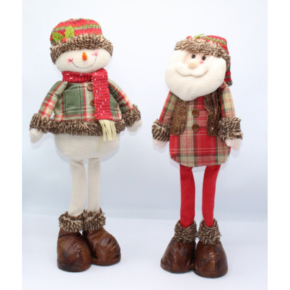 Փափուկ խաղալիք 68սմ-ոց ձմեռ պապ, ձնեմարդ