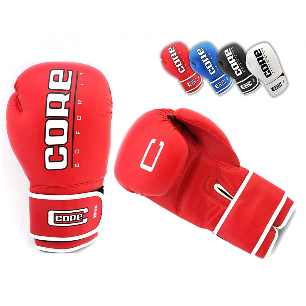 Բռնցքամարտի ձեռնոց PU կաշվե CORE GOFORIT № 6