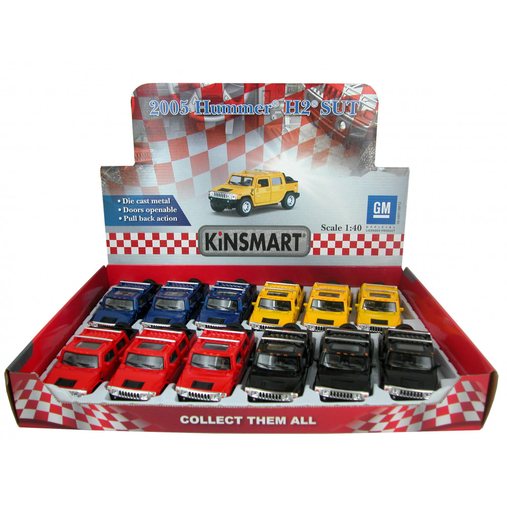 5'' 2005 Hummer H2 Sut Pull Back Action 1 Dd