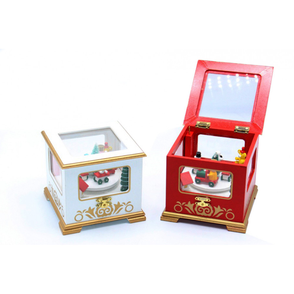 Փայտե երաժշտական զարդատուփ