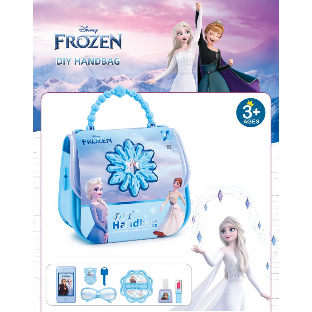 Խաղալիք պլ․ պայուսակ Frozen իր զարդարանքի հավաքածույով 8-կտոր