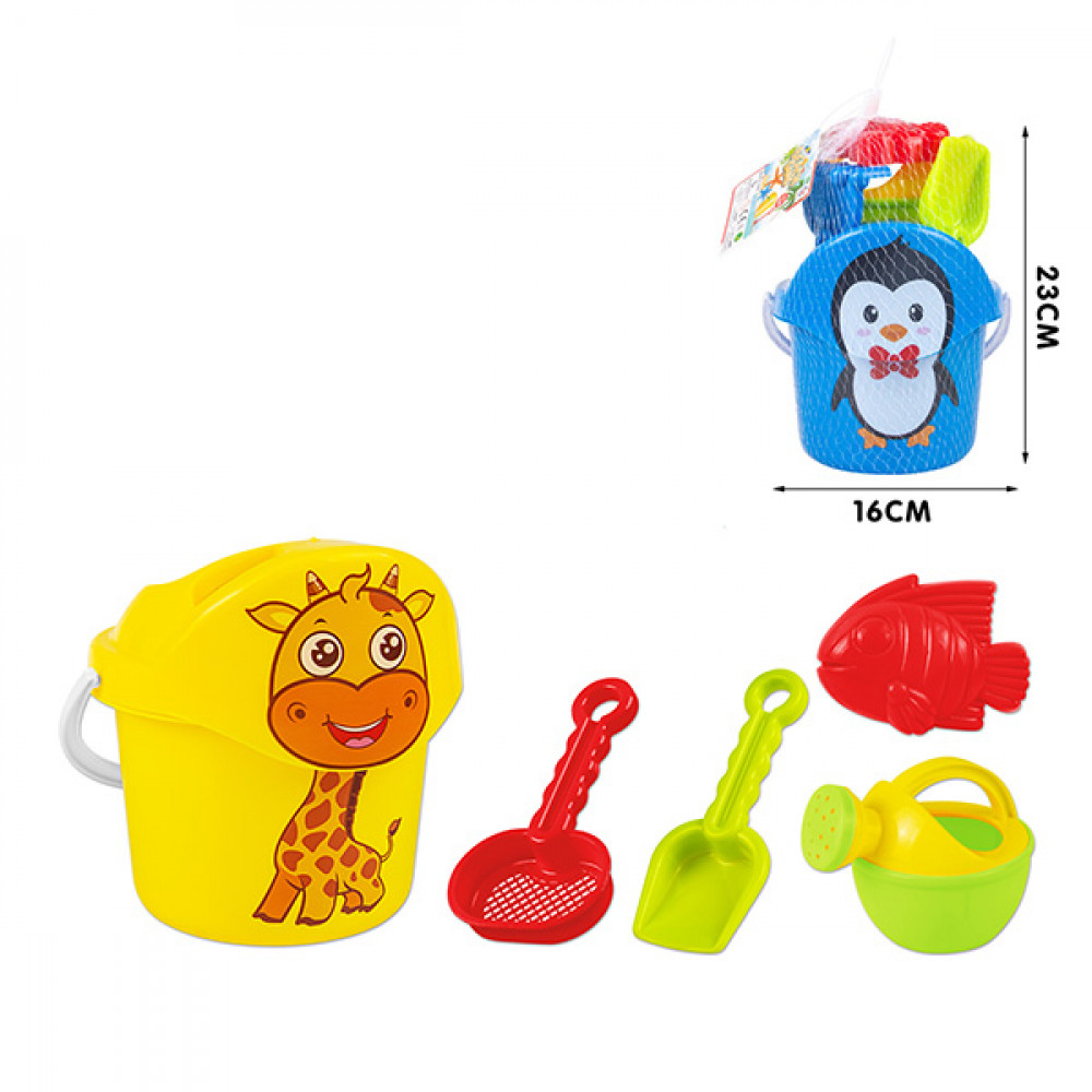 Խաղ դույլ իր բահի հավաքածույով 6կտոր