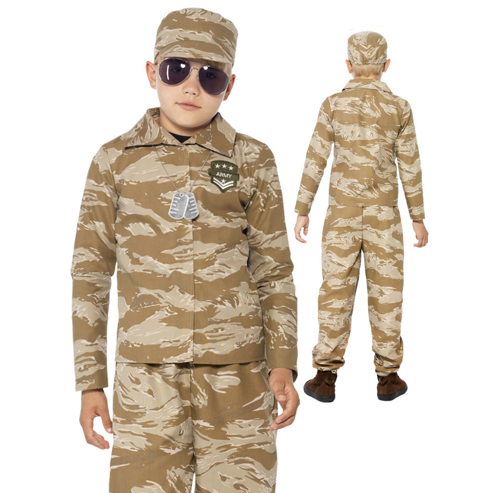 Մանկական հագուստ ռազմական, զինվորի /COSPLAY CLOTH/