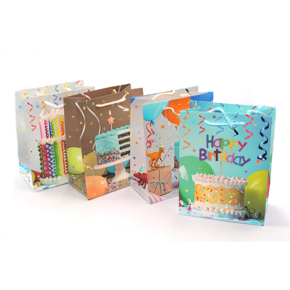 Թղթե նվերի տոպրակ 12հ-ոց փոքր