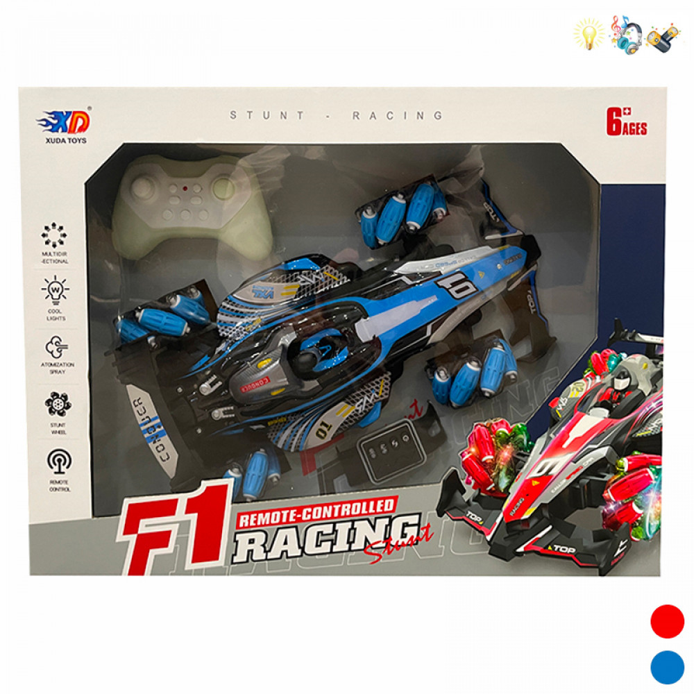 Մեքենա F1 մրցարշավային երկակի հեռակառավարվող վահանակով էլ-մարտկոցով մեքենա