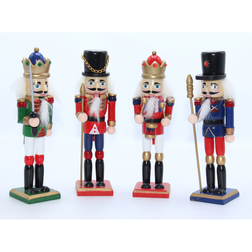 Փայտե շելկունչիկ 18սմ-ոց 1հ-ոց տուփով 4ոճ