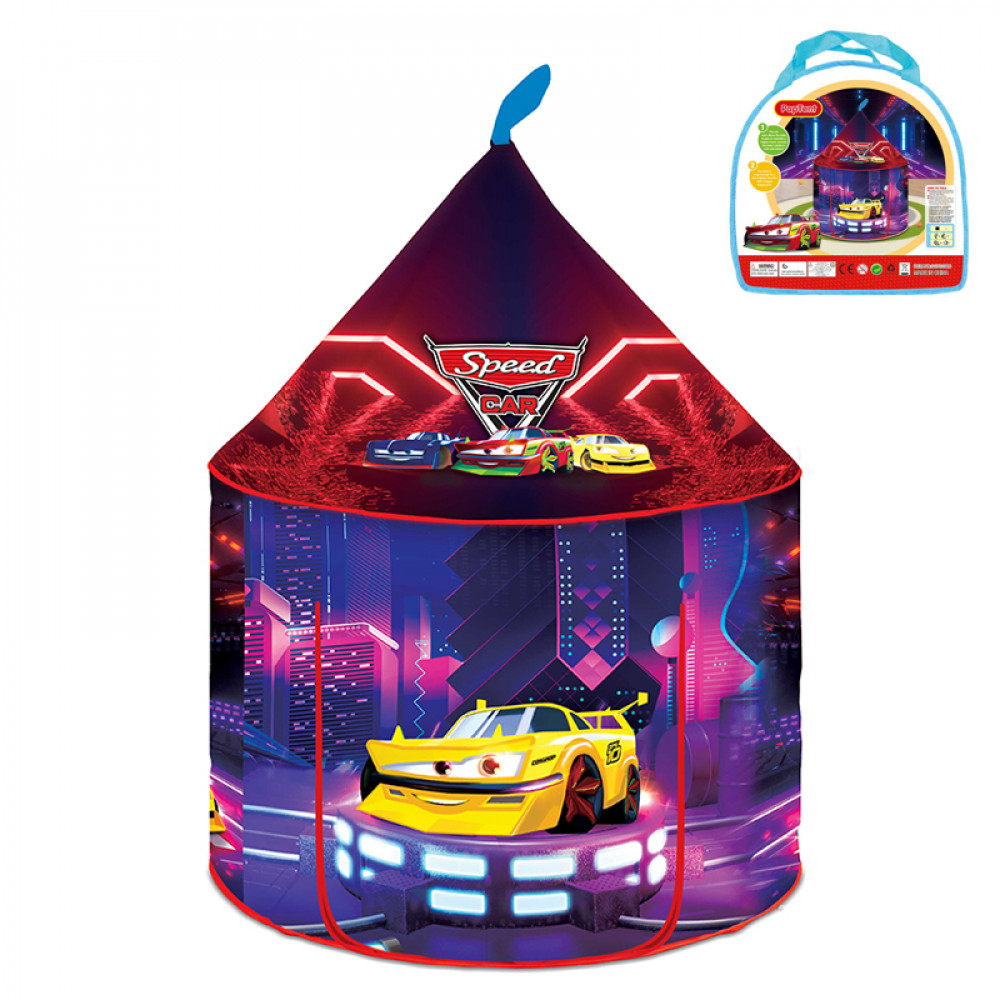 Խաղ մանկական տնակ վրան, Cars 100*100*135սմ
