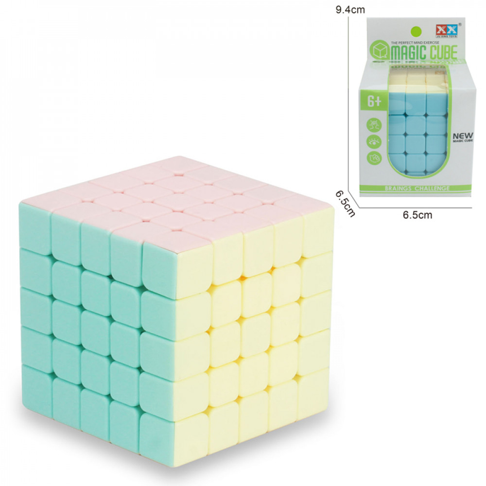 Խաղալիք ռուբիկ կուբիկ մանկական 5*5սմ-ոց, տուփով 5-րդ բարդության