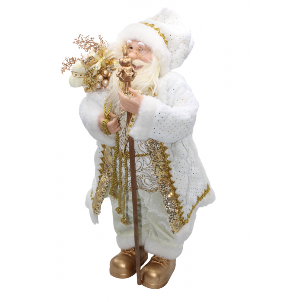 Ամանորյա զարդարանք "Ձմեռ Պապ" 45սմ