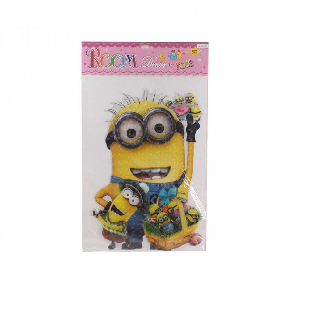 Ստիկեր կպչուն մուլտ կերպարով Minion