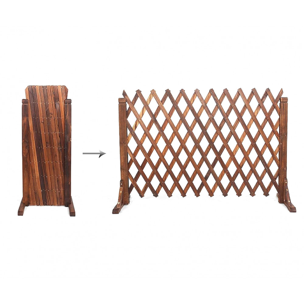 Փայտե ցանկապատ շականակագույն 70սմ-ոց բացվող-փակվող