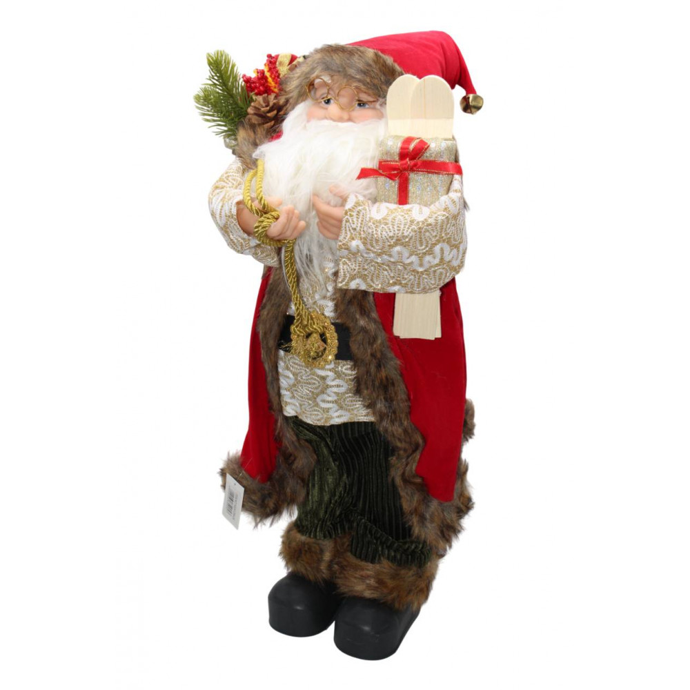 Ամանորյա զարդարանք "Ձմեռ Պապ" 60սմ-ոց