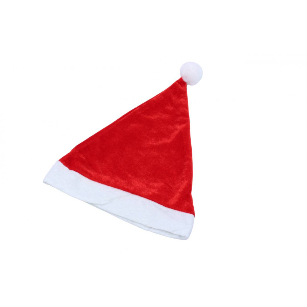 Սուրբ ծննդյան գլխարկներ "Ձմեռ Պապու" 27*37սմ-ոց, 12հ-ոց կարմիր գույն