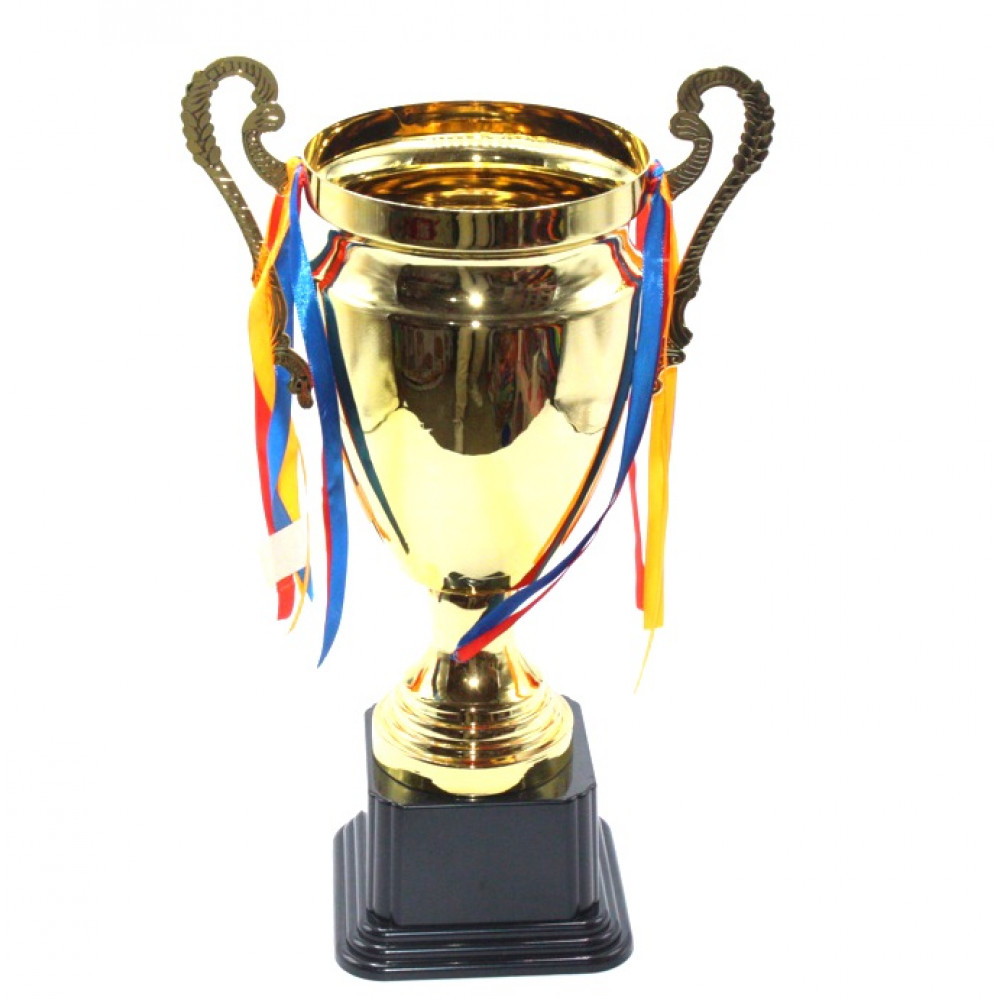 Հուշանվեր մարզիկի 35սմ-ոց գավաթ, եռագույն ժապավենով