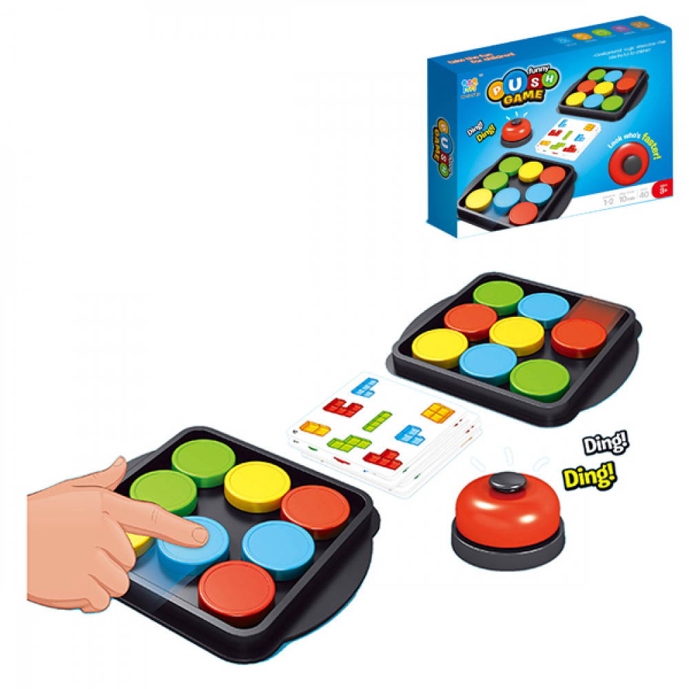 Զարգացման տրամաբանության ինտերակտիվ խաղ մամկական իր գույնային խաղակարթով և ֆիշկով RC24A