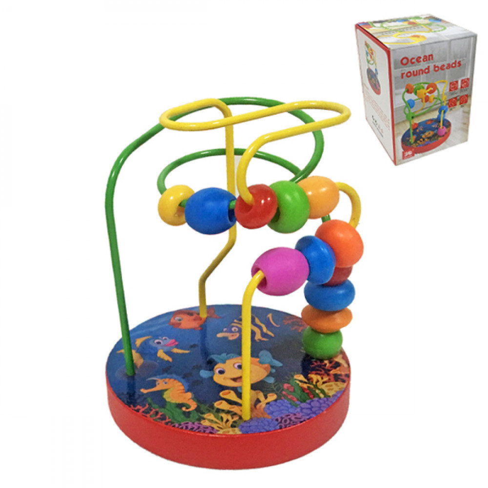 Խաղալիք փայտե մանկական գլուխկոտրուկ փոքր