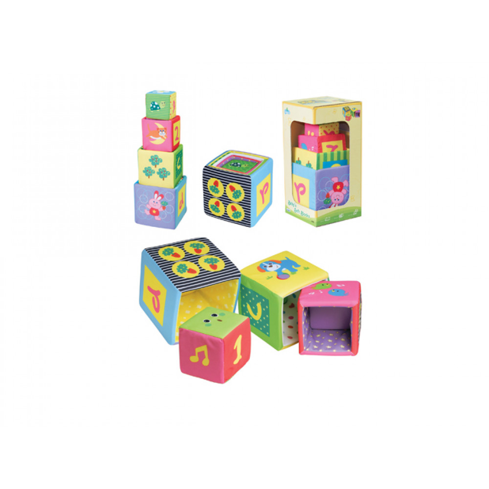 Խաղ խորանարդ 4հ-ոց, մանկական, բաց տուփով