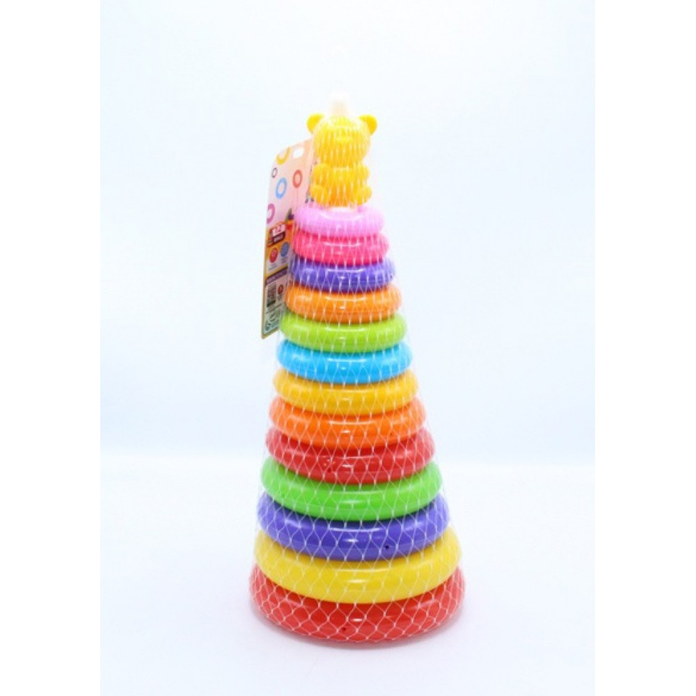 Խաղալիք մանկական բուրգ ,յուլա միջին 32սմ, արջուկով