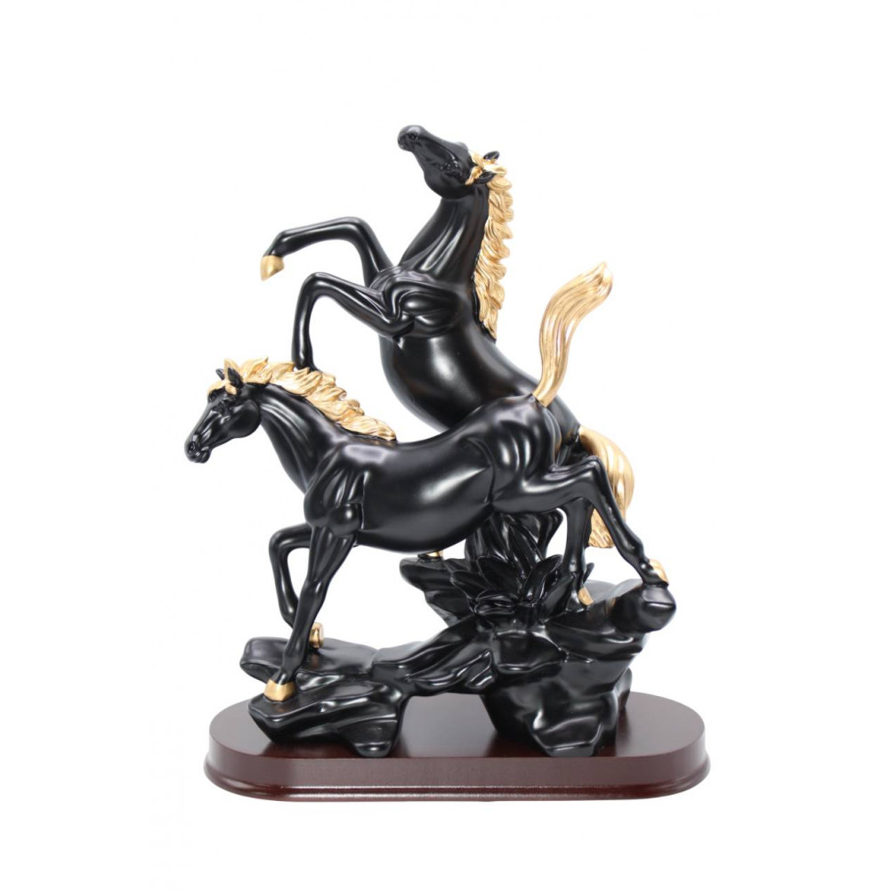 Հուշանվեր արձանիկ ձի 28սմ-ոց երեք գույնային երանգով 22*11*28սմ