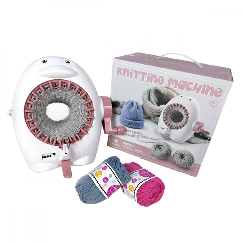 Խաղային հավաքածու բրդյա գործվածքների համար նախատեսված սարքով, բազմաոճ թելերով