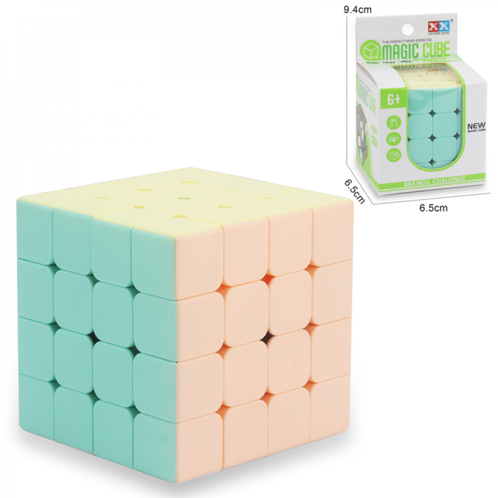 Խաղալիք ռուբիկ կուբիկ մանկական 4*4սմ-ոց, տուփով 4-րդ բարդության