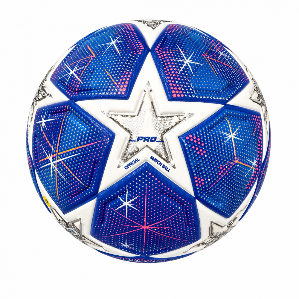 Գնդակ ֆուտբոլի PRO UEFA CHAMPIONS LEAGUE բարձրորակ PU, ազոտով փչված