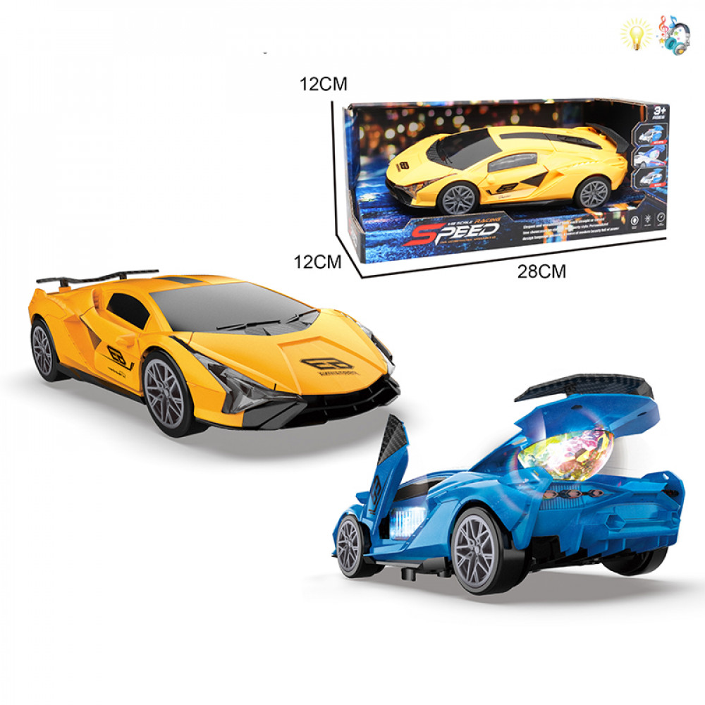 Մեքենա էլ-ով երաժշտական Lamborghini 2գույն