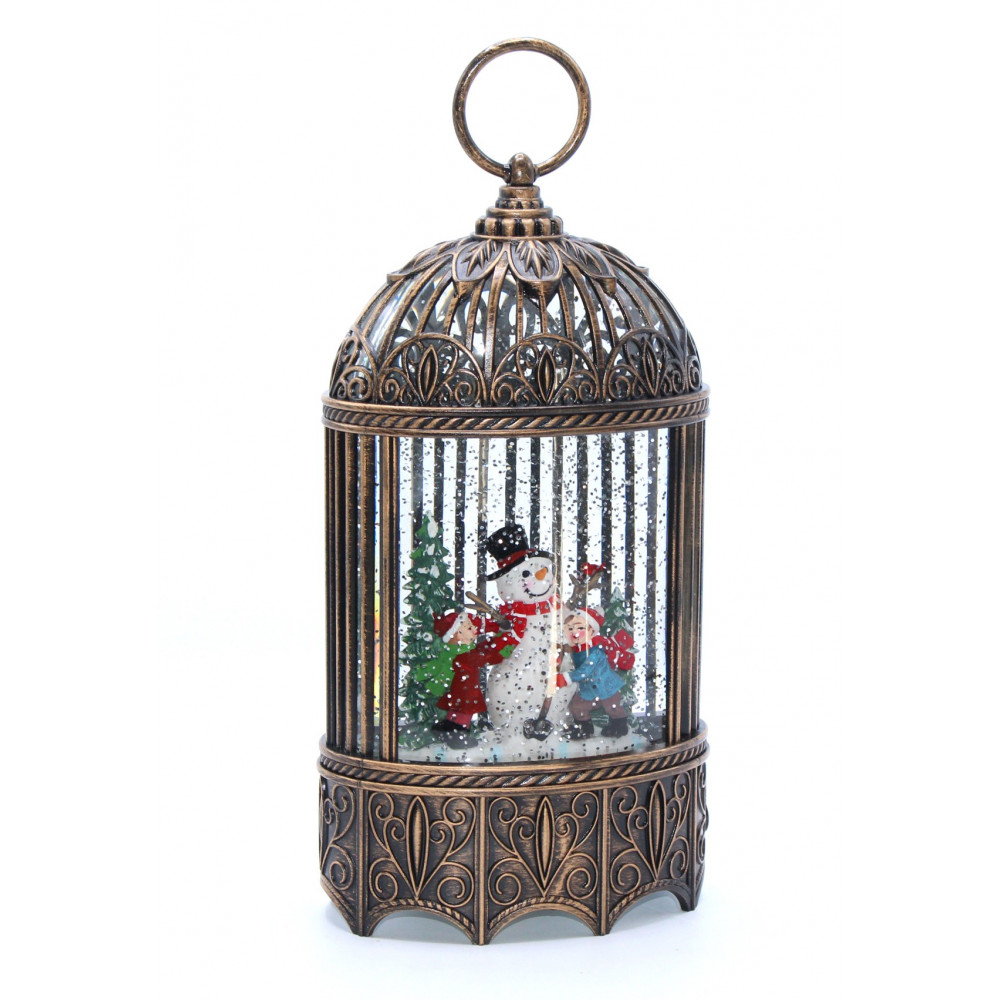 Ամանորյա հուշանվեր Սուրբ ծննդյան էլ-սնուցմամբ USB + երաժշտությոն